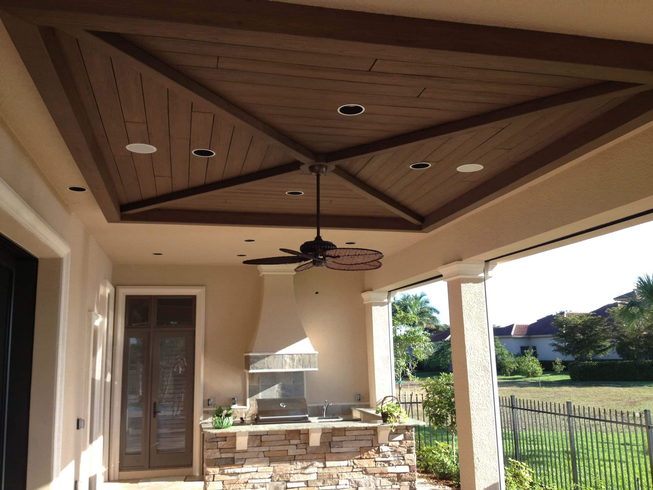 Faux Tongue Groove Ceiling Planks By