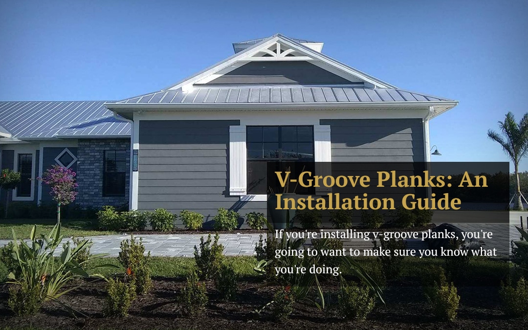 V-Groove Planks: An Installation Guide