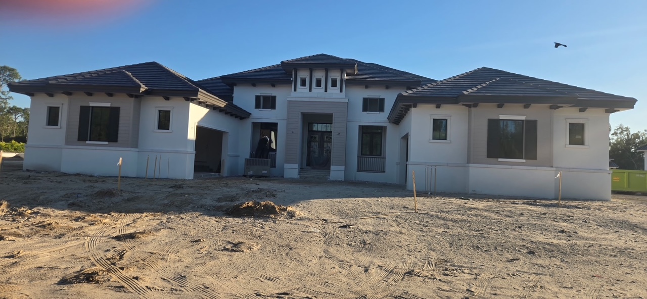 Textured Accents For Naples Custom Home (2)