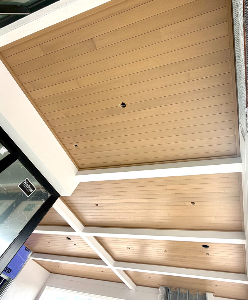 custom tongue and groove ceiling