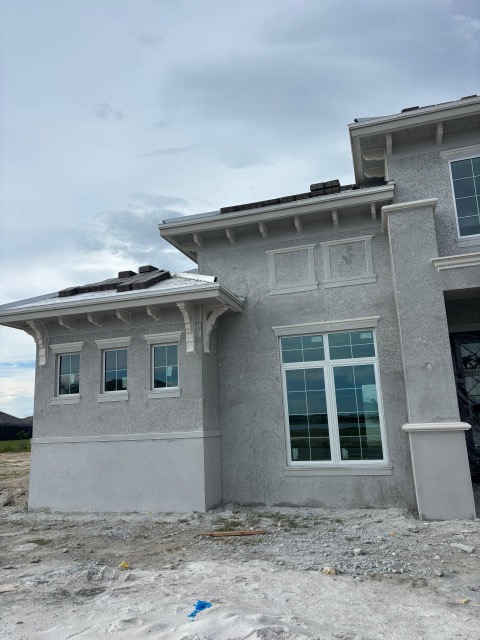 Brackets on New Naples Home