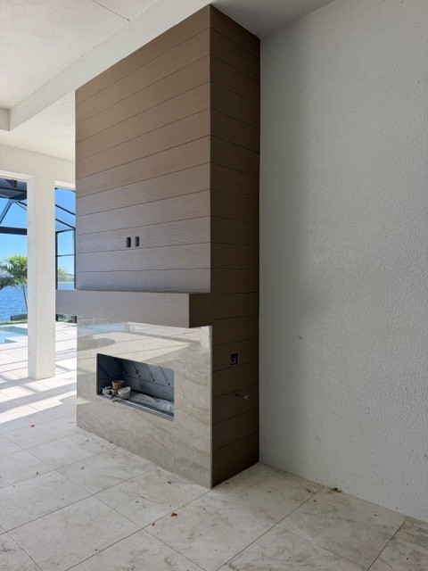 Install Pic # 2 Caymas 422 FP Mantel